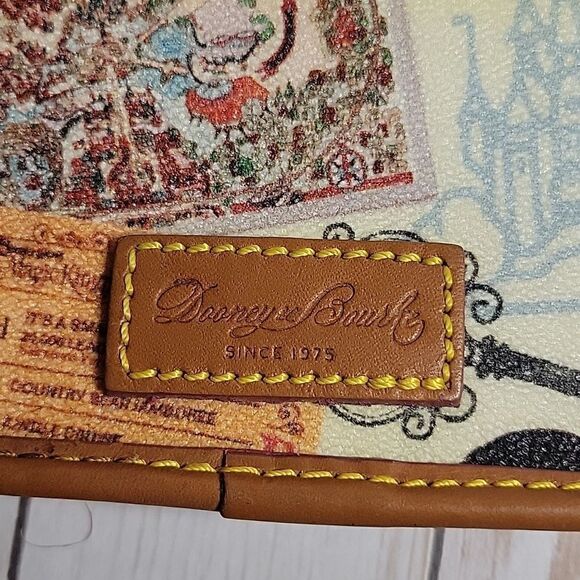 Dooney & Bourke 40th Anniversary Walt Disney Parks World Wristlet - Picture 11 of 17